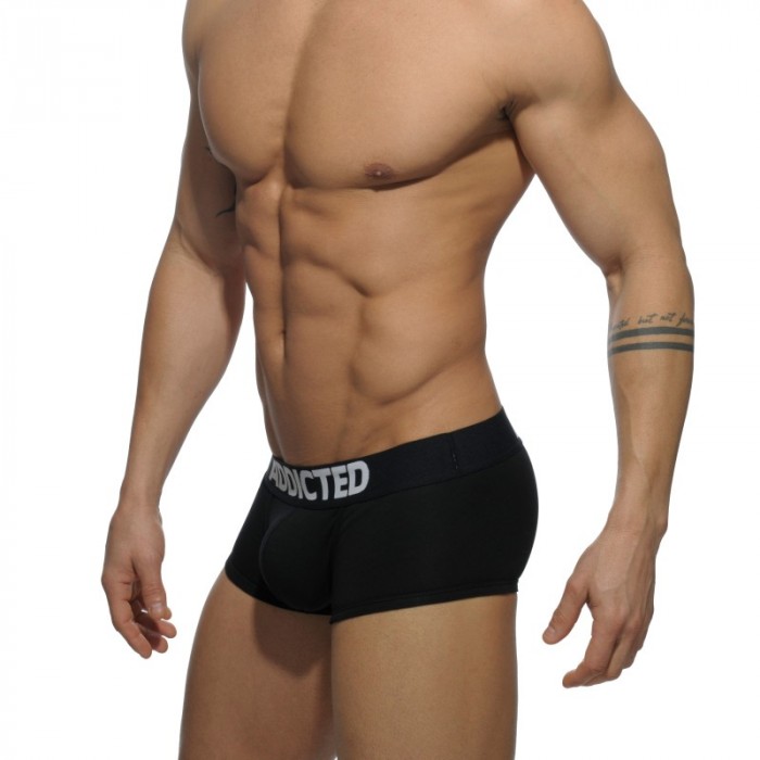 Boxershorts, Shorty der Marke ADDICTED - Boxer mein grundlegendes - schwarz - Ref : AD468 C10