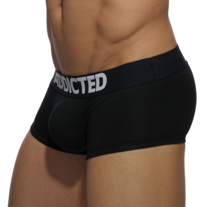 Boxershorts, Shorty der Marke ADDICTED - Boxer mein grundlegendes - schwarz - Ref : AD468 C10