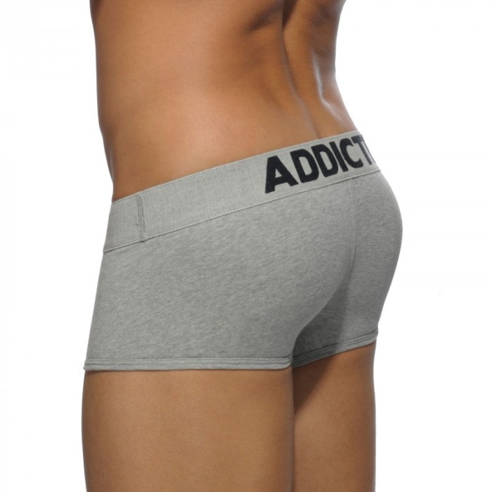 Shorts Boxer, Shorty de la marca ADDICTED - Boxer mi básico - gris - Ref : AD468 C11