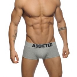 Boxer, shorty de la marque ADDICTED - Boxer my basic - gris - Ref : AD468 C11