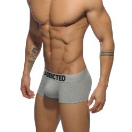 Pantaloncini boxer, Shorty del marchio ADDICTED - Boxer mio di base - gris - Ref : AD468 C11