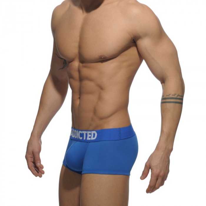 Pantaloncini boxer, Shorty del marchio ADDICTED - Boxer mio di base - blu - Ref : AD468 C16