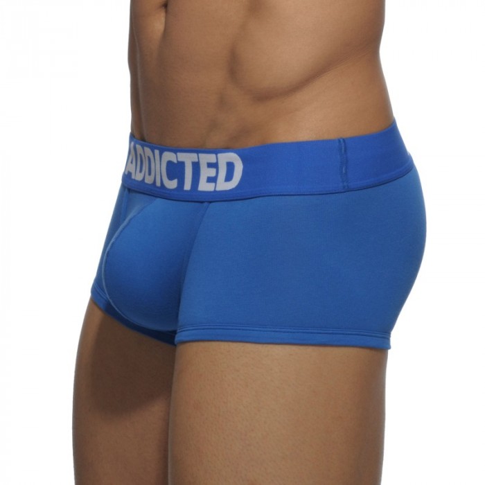 Pantaloncini boxer, Shorty del marchio ADDICTED - Boxer mio di base - blu - Ref : AD468 C16