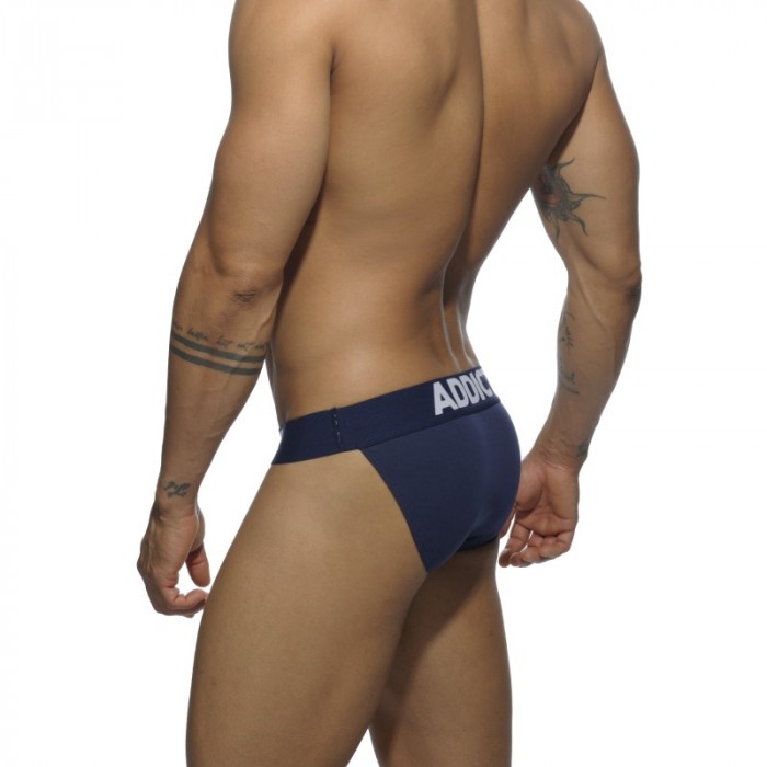 Slip, Tanga de la marque ADDICTED - Bikini brief - marine - Ref : AD466 C09