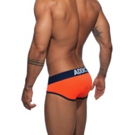 Badeschein der Marke ADDICTED - Badehose Briefe - orange - Ref : AD540 C04