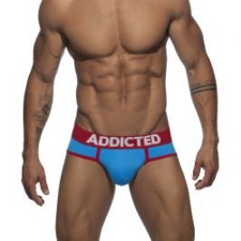 Bath Brief of the brand ADDICTED - Swimderwear briefs - surf blue - Ref : AD540 C22