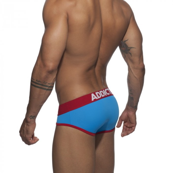 Resumen del baño de la marca ADDICTED - Swimderwear calzoncillos -  surf blue - Ref : AD540 C22