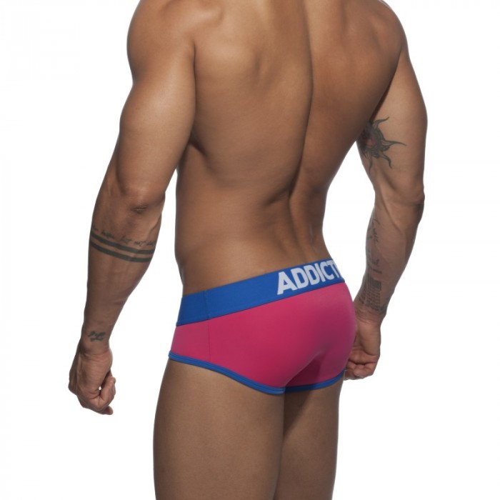 Bagno breve del marchio ADDICTED - Slip swimderwear - fushia - Ref : AD540 C24