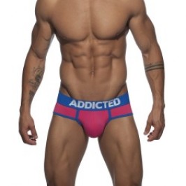 Slip de bain de la marque ADDICTED - Slip Swimderwear - fushia - Ref : AD540 C24