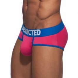 Bagno breve del marchio ADDICTED - Slip swimderwear - fushia - Ref : AD540 C24