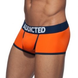 Pantaloncini boxer, Shorty del marchio ADDICTED - Boxer Swimderwear - orange - Ref : AD541 C04