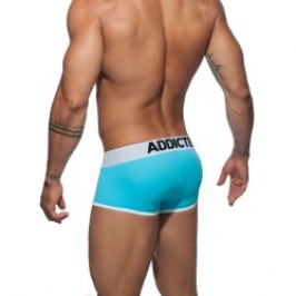 Pantaloncini boxer, Shorty del marchio ADDICTED - Boxer Swimderwear - turquoise - Ref : AD541 C08