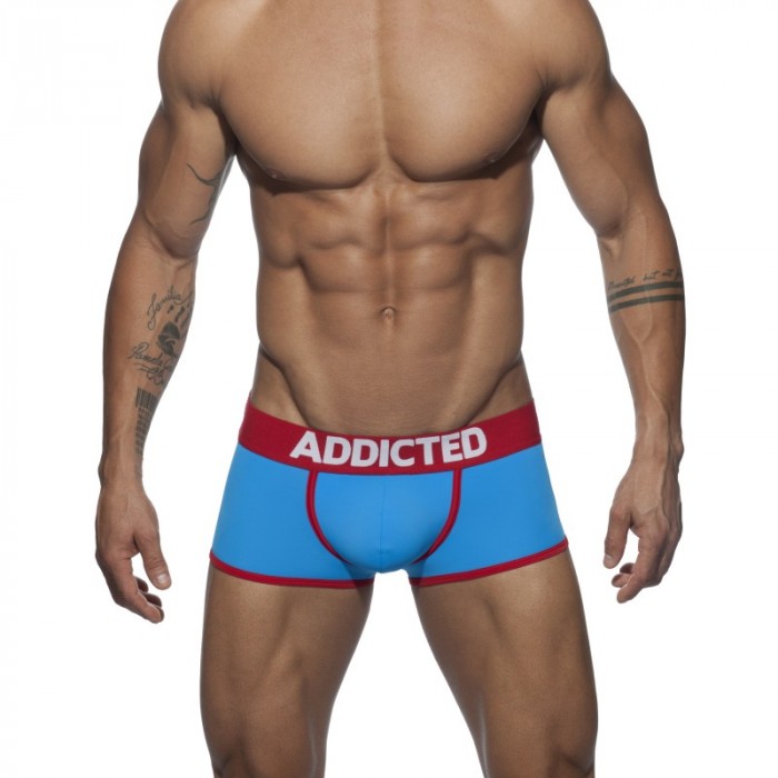 Boxershorts, Shorty der Marke ADDICTED - Boxer Swimderwear - surf blue - Ref : AD541 C22