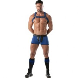 Breve del marchio TOF PARIS - Short Bad boys Tof Paris - Blu - Ref : TOF254BU