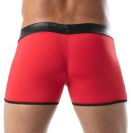 Short de la marque TOF PARIS - Short Bad boys Tof Paris - Rouge - Ref : TOF254R