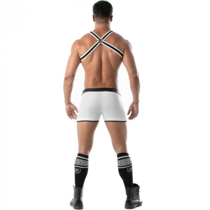 Short of the brand TOF PARIS - Bad boys Shorts Tof Paris - White - Ref : TOF254B