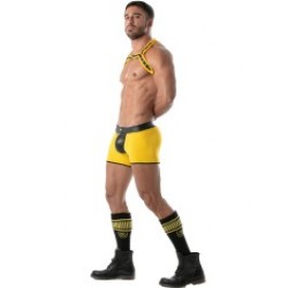 Short of the brand TOF PARIS - Bad boys Shorts Tof Paris - Yellow - Ref : TOF254J