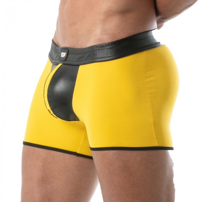 Breve del marchio TOF PARIS - Short Bad boys Tof Paris - Giallo - Ref : TOF254J