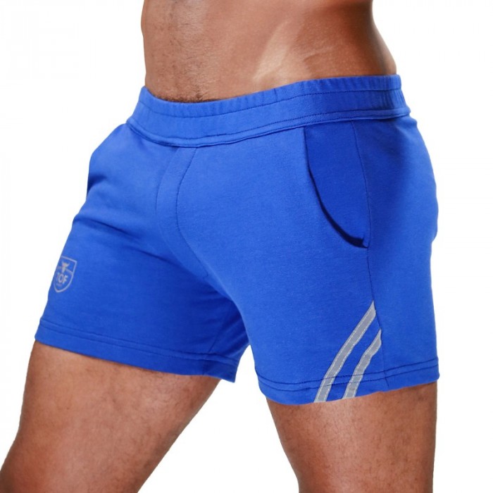Corto de la marca TOF PARIS - Short Paris Azul/Gris - Ref : SH0009BUG