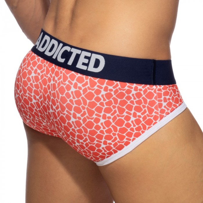 Slip de la marca ADDICTED - Slip swimderwear Snake - Ref : AD1151 C09