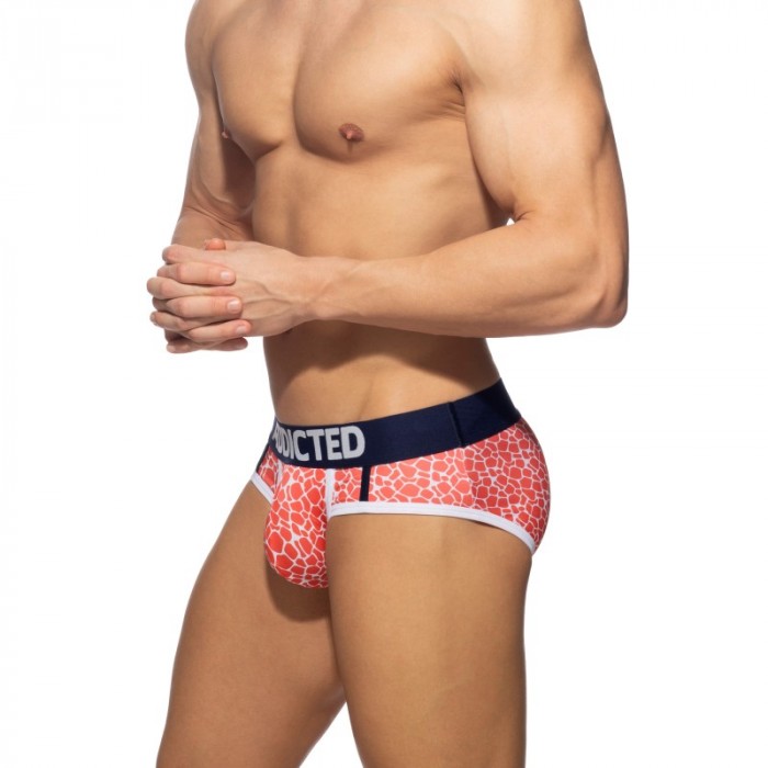 Slip, Tanga de la marque ADDICTED - Slip swimderwear snake - Ref : AD1151 C09