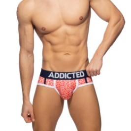 Brief of the brand ADDICTED - Slip swimderwear Snake - Ref : AD1151 C09