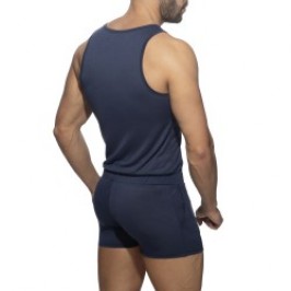 Body de la marque ADDICTED - Salopette AD flame - navy - Ref : AD1107 C09