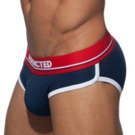 Brief of the brand ADDICTED - Navy curve briefs - Ref : AD727 C09