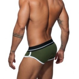 Slip, Tanga de la marque ADDICTED - Slip Curve kaki - Ref : AD727 C12