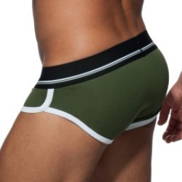 Slip de la marca ADDICTED - Calzoncillos de curva caqui - Ref : AD727 C12