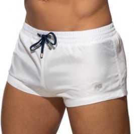 Badehosen der Marke ADDICTED - Mini-Bad Shorts Grund - weiss - Ref : ADS111 C01