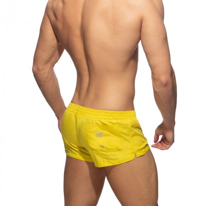 Shorts de baño de la marca ADDICTED - Mini baño pantalón corto básico - amarillo - Ref : ADS111 C03