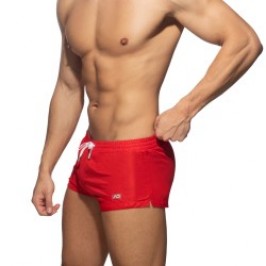 Badehosen der Marke ADDICTED - Mini-Bad Shorts Grund - rot - Ref : ADS111 C06