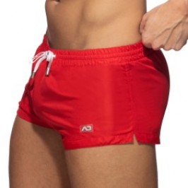 Badehosen der Marke ADDICTED - Mini-Bad Shorts Grund - rot - Ref : ADS111 C06