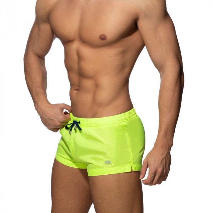 Shorts de baño de la marca ADDICTED - Mini baño pantalón corto básico - lemon - Ref : ADS111 C07