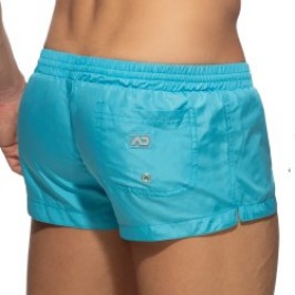 Badehosen der Marke ADDICTED - Mini-Bad Shorts Grund - türkisfarbene - Ref : ADS111 C08