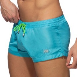 Bath Shorts of the brand ADDICTED - Mini bath shorts basic - turquoise - Ref : ADS111 C08