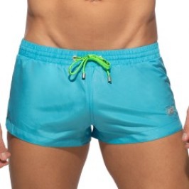 Shorts de baño de la marca ADDICTED - Mini baño pantalón corto básico - turquesa - Ref : ADS111 C08