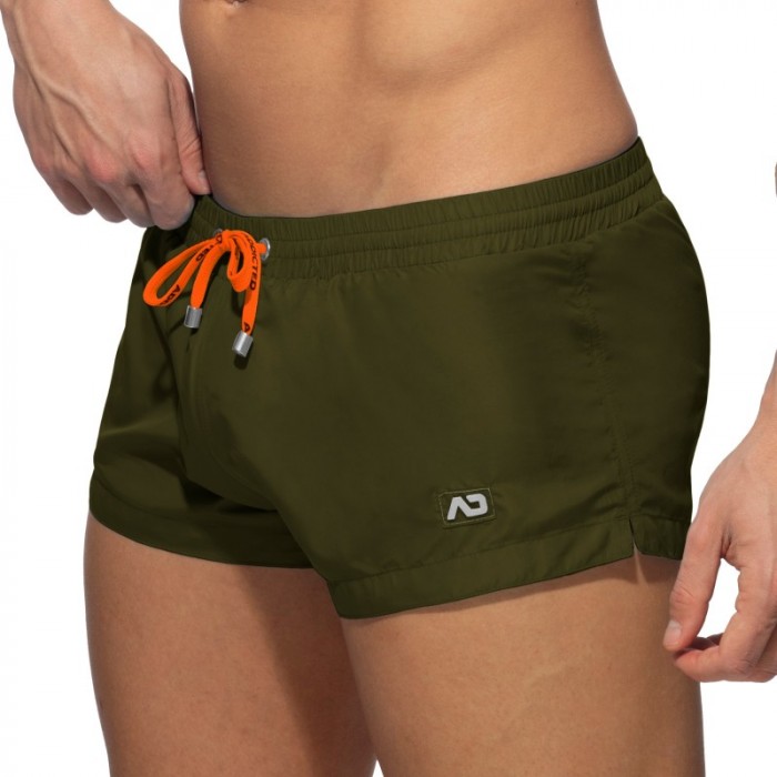 Badehosen der Marke ADDICTED - Mini-Bad Shorts Grund - khaki - Ref : ADS111 C12