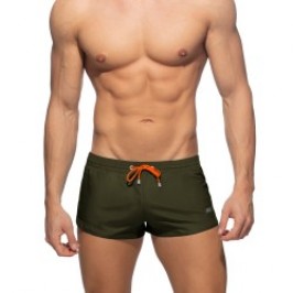 Short de bain de la marque ADDICTED - Mini Short de bain Basic - kaki - Ref : ADS111 C12