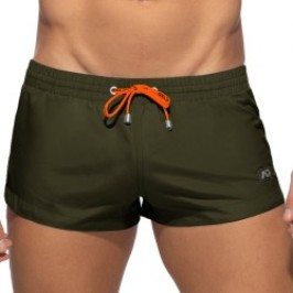 Short de bain de la marque ADDICTED - Mini Short de bain Basic - kaki - Ref : ADS111 C12