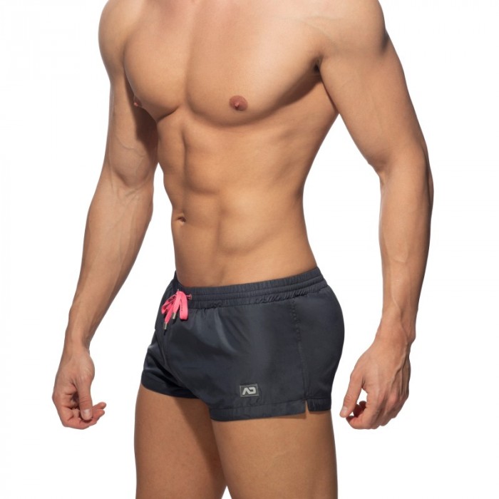 Badehosen der Marke ADDICTED - Mini-Bad Shorts Grund - Holzkohle - Ref : ADS111 C15