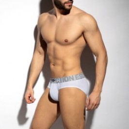 Slip, Tanga de la marque ES COLLECTION - Slip Recycled Rib - Blanc - Ref : UN570 C01