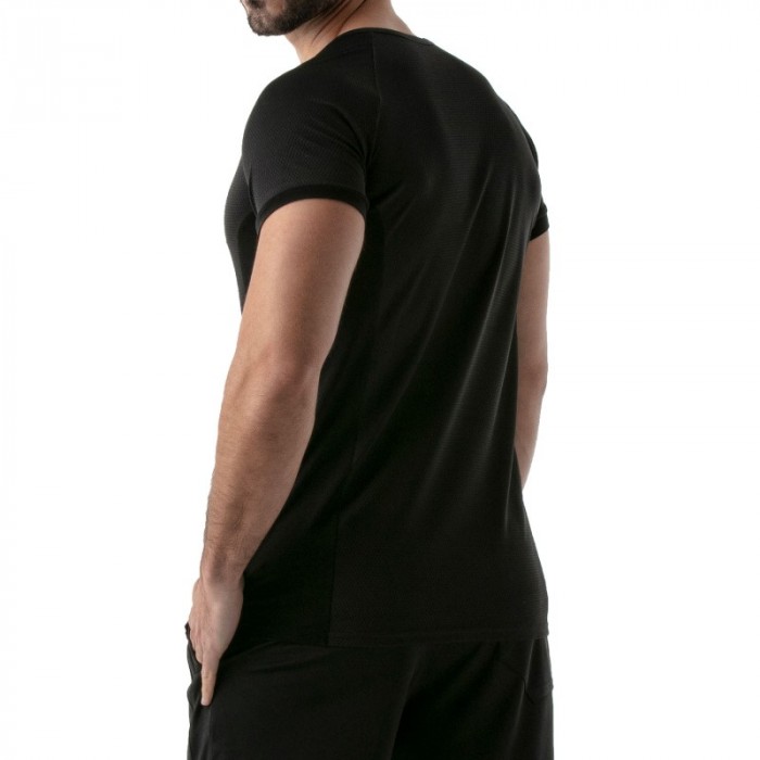 Arriba de la marca TOF PARIS - Camiseta Total Protection Tof Paris - Nero - Ref : TOF143N