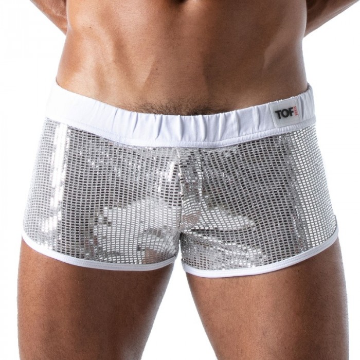 Kurze der Marke TOF PARIS - Star Mini Shorts Tof Paris - Silber - Ref : TOF179A