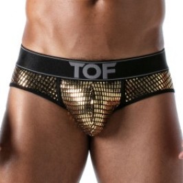 Slip der Marke TOF PARIS - Slip Star Tof Paris - Gold - Ref : TOF172O