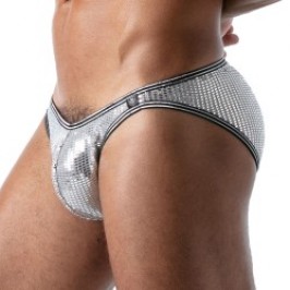 Brief of the brand TOF PARIS - Star Bikini Tof Paris - Silver - Ref : TOF175A