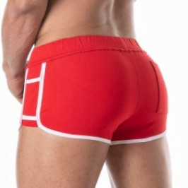 Short of the brand TOF PARIS - Retro Shorts Tof Paris - Red - Ref : TOF271R