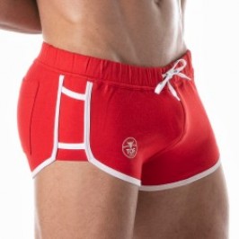 Short of the brand TOF PARIS - Retro Shorts Tof Paris - Red - Ref : TOF271R