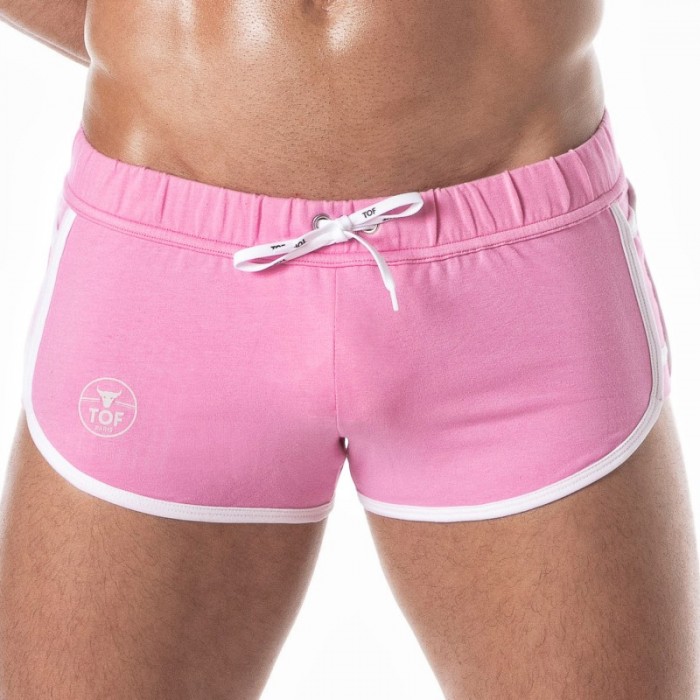 Kurze der Marke TOF PARIS - Retro Shorts Tof Paris - Rosa - Ref : TOF271P